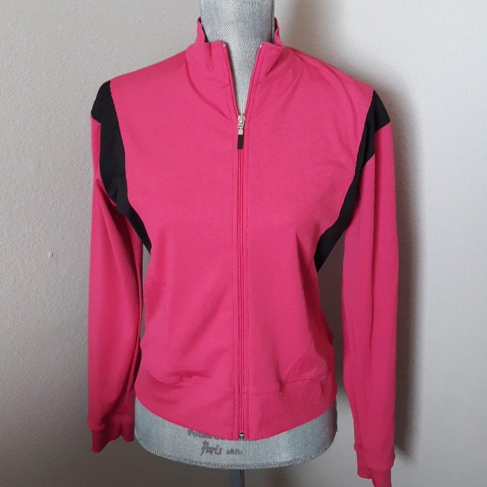 JW long sleeve zip up top